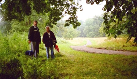 Verlauf der Weges über den Fort-Hügel